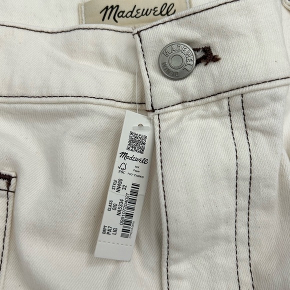 Madewell 90’s straight jeans NWT sz 32 PERFECT - Picture 5 of 9